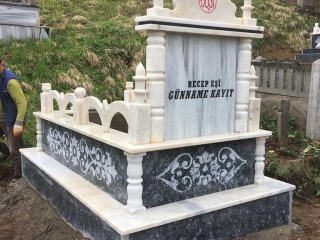 Cnc İşlemeli Çiftli Mezar