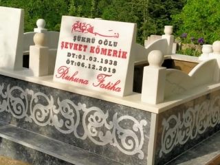 Cnc İşlemeli Çiftli Mezar