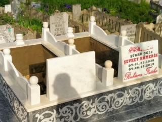 Cnc İşlemeli Çiftli Mezar